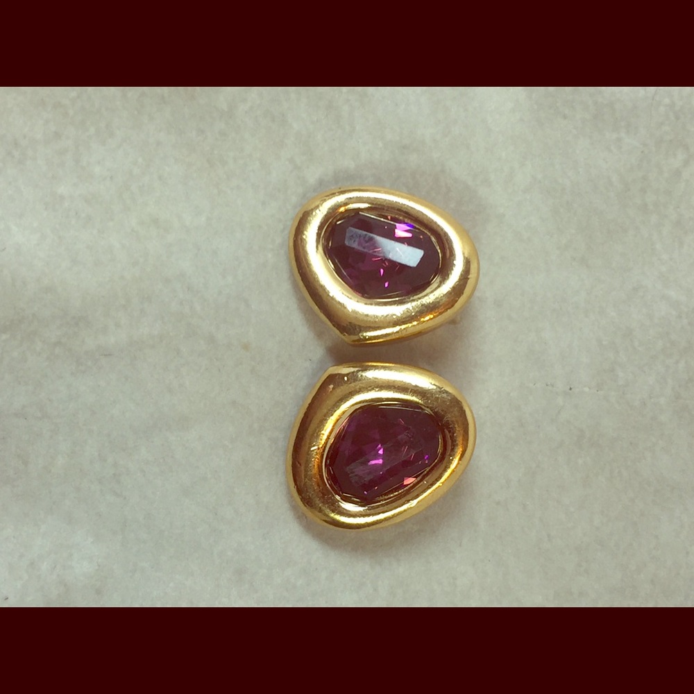 Christian Dior clip on earrings